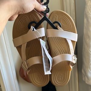 Crocs sandals. New with tags. Size 6